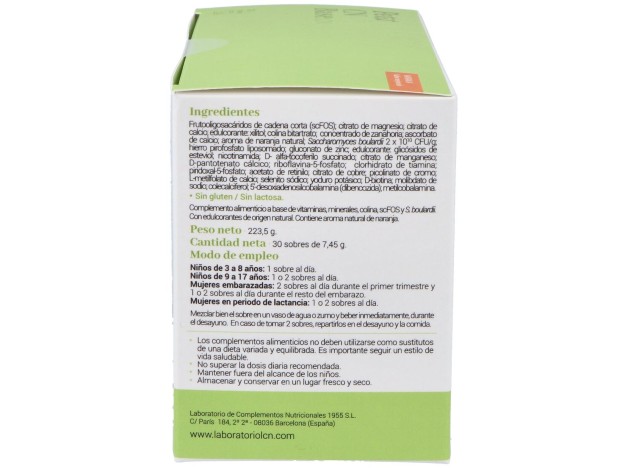 Petit Cn Base Sabor Naranja 30 Sobres