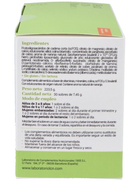 Petit Cn Base Sabor Naranja 30 Sobres