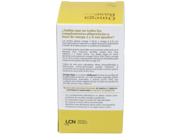Cn Omega Base Lcn 30 Cápsulas