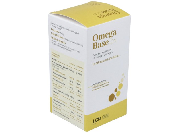 Lcn 1955 Omega Base Lcn, 60 Cápsulas Blandas