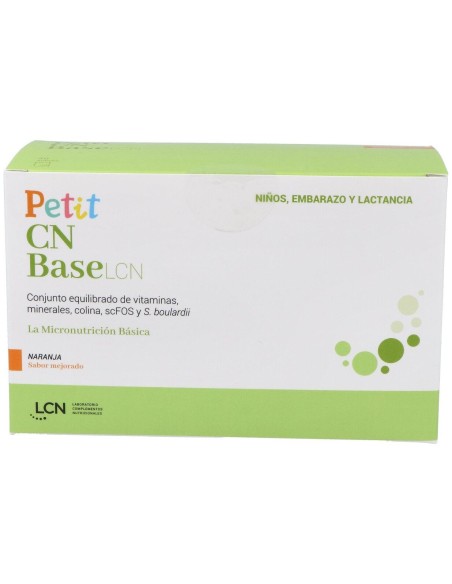 Petit Cn Base Sabor Naranja 30 Sobres