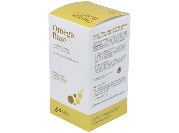 Lcn 1955 Omega Base Lcn, 60 Cápsulas Blandas