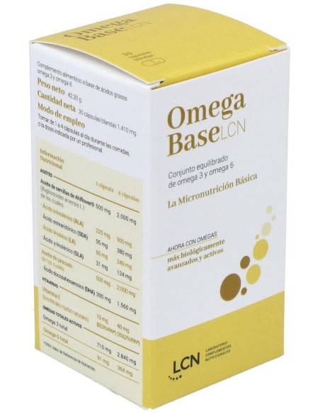 Cn Omega Base Lcn 30 Cápsulas