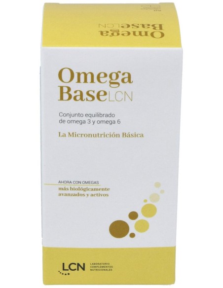 Lcn 1955 Omega Base Lcn, 60 Cápsulas Blandas