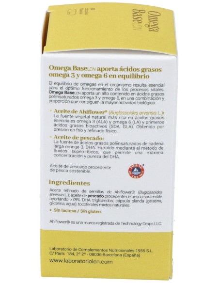 Cn Omega Base Lcn 30 Cápsulas