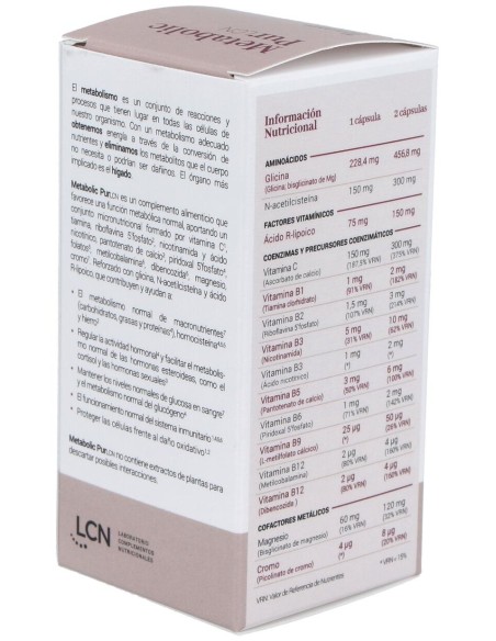Lcn Metabolic Pur 60Caps