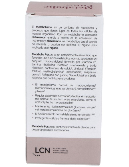 Lcn Metabolic Pur 60Caps