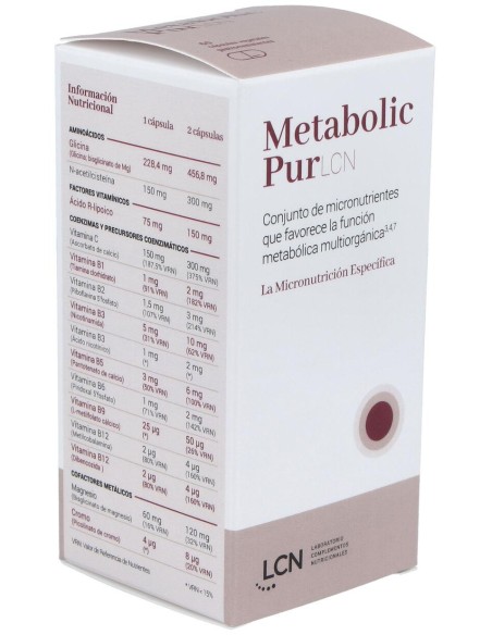 Lcn Metabolic Pur 60Caps
