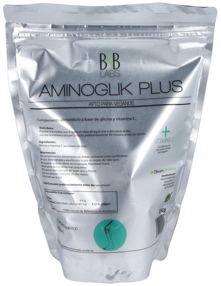 Bsb Labs Aminoglik Plus + Vitamina C 1Kg