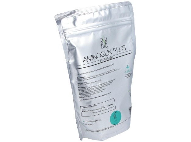 Bsb Labs Aminoglik Plus + Vitamina C Sg Vegan 500G