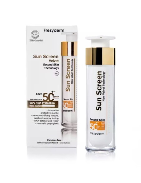 Frezyderm Sun Screen Velvet Face 50ml Spf 50