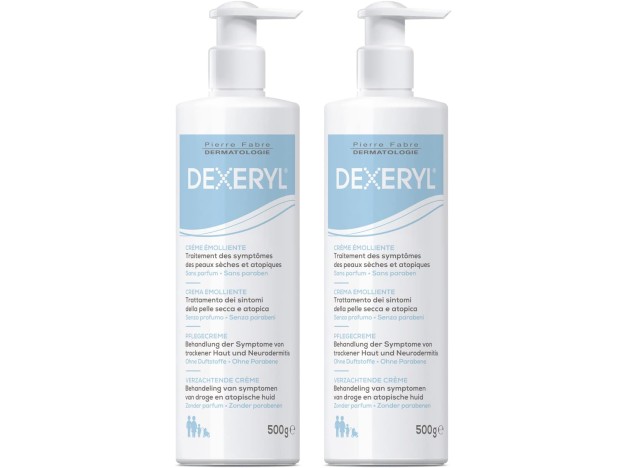 Dexeryl Crema Emoliente ¡DUPLO! 2x500 gramos
