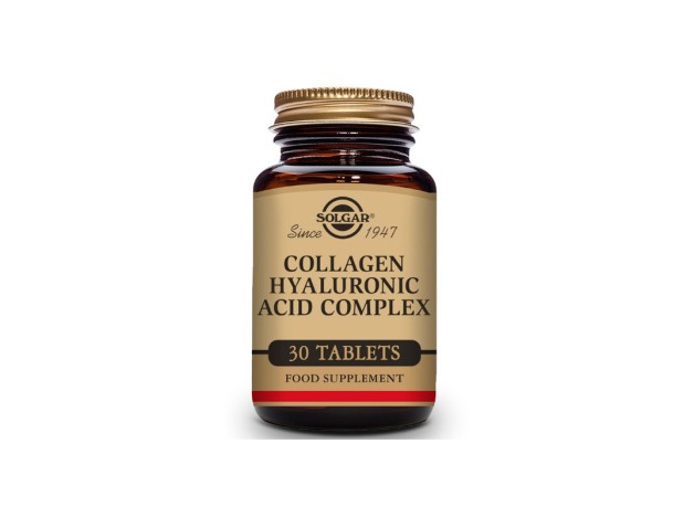 Solgar Collagen Hyaluronic Acid Complex 30 Comprimidos