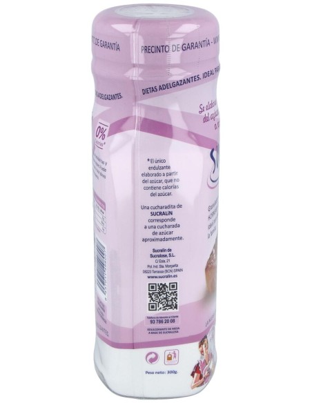Sucralin Granulado Rosa Familiar 300Gr