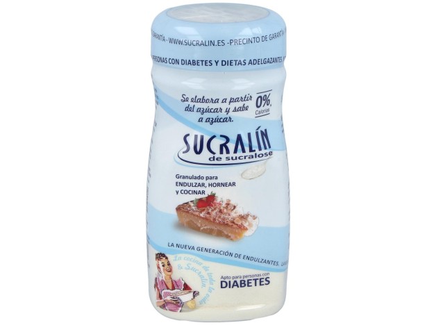 Sucralin De Sucralosa Endulzante Granulado 190 G