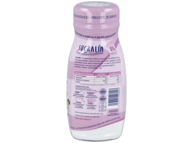 Sucralin Granulado Rosa Familiar 300Gr