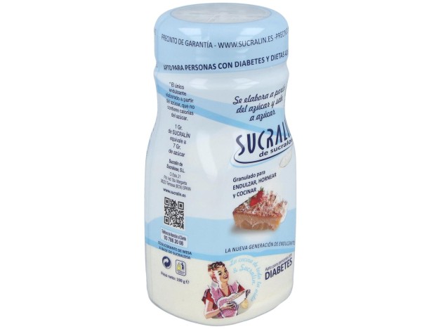 Sucralin De Sucralosa Endulzante Granulado 190 G