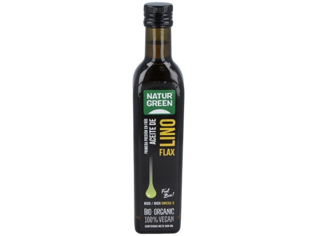 Naturgreen Aceite Ecológico De Lino 500 Ml