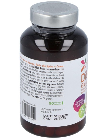 Mundo Natural Dibecol Gluco 90 Cap