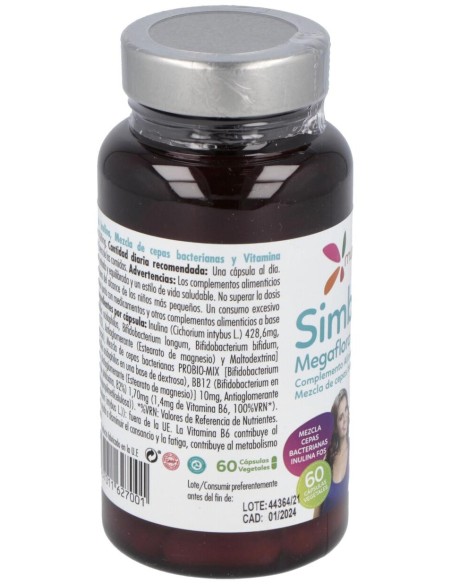 Simbioline Megaflora (Vientre Plano) 60Cap.