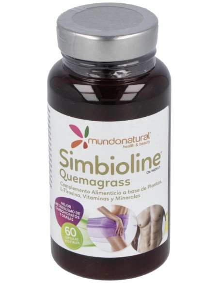 Simbioline Quemagrass, 60 Cápsulas