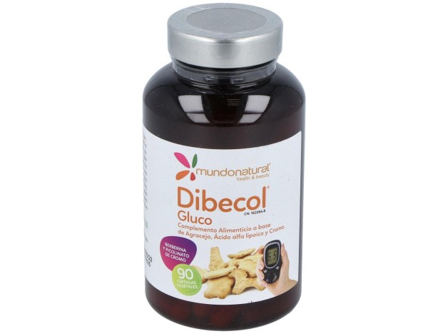 Mundo Natural Dibecol Gluco 90 Cap