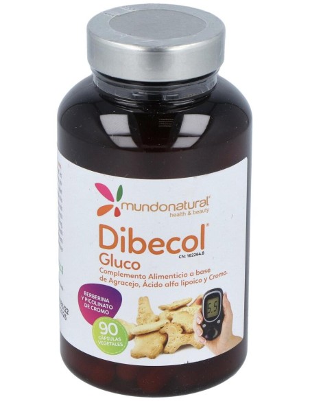 Mundo Natural Dibecol Gluco 90 Cap