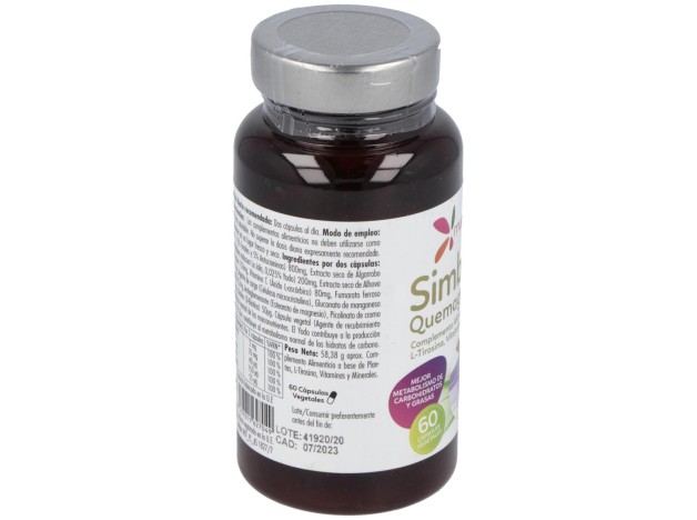 Simbioline Quemagrass, 60 Cápsulas