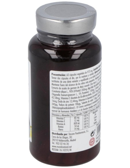 Simbioline Quemagrass, 60 Cápsulas