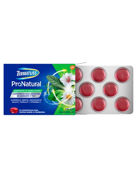 Termatuss Pronatural 16 Comprimidos Para Chupar