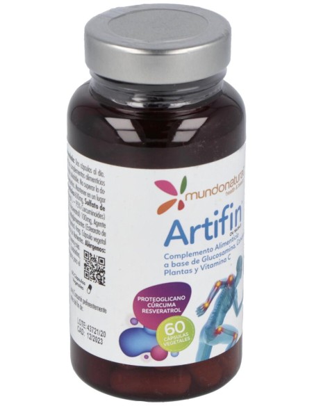Mundo Natural Artifin  60 Cápsulas