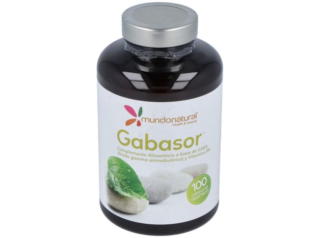 Mundo Natural Gabasor 750 Mg Con B6 100 Cap