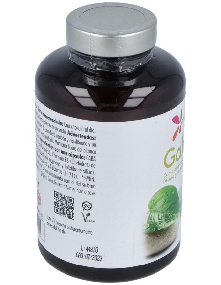 Mundo Natural Gabasor 750 Mg Con B6 100 Cap