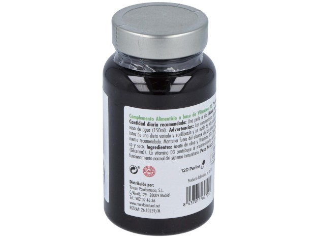 Mundo Natural Vitamina D3 4000Ui 120Perlas