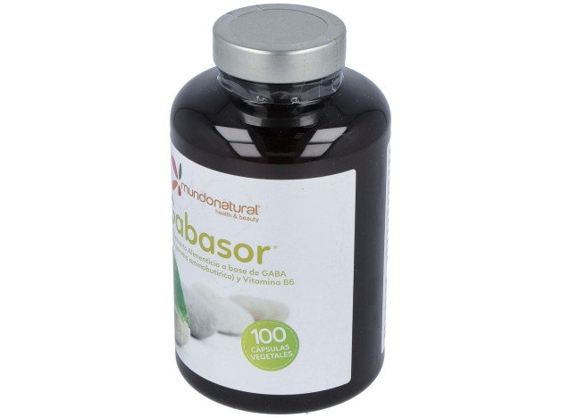 Mundo Natural Gabasor 750 Mg Con B6 100 Cap
