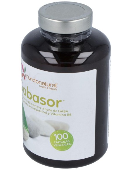 Mundo Natural Gabasor 750 Mg Con B6 100 Cap