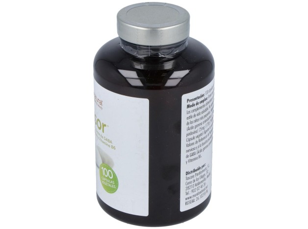 Mundo Natural Gabasor 750 Mg Con B6 100 Cap