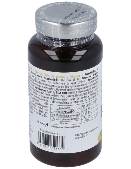 Mundonatural Oleomega3 80% Dha 1G 30Caps