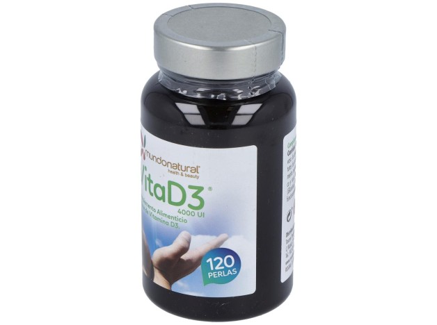 Mundo Natural Vitamina D3 4000Ui 120Perlas