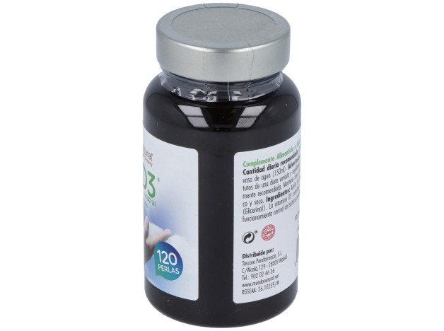 Mundo Natural Vitamina D3 4000Ui 120Perlas