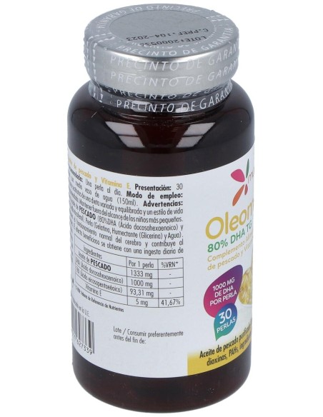 Mundonatural Oleomega3 80% Dha 1G 30Caps