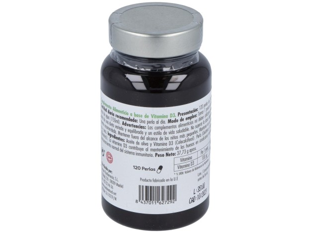 Mundo Natural Vitamina D3 4000Ui 120Perlas