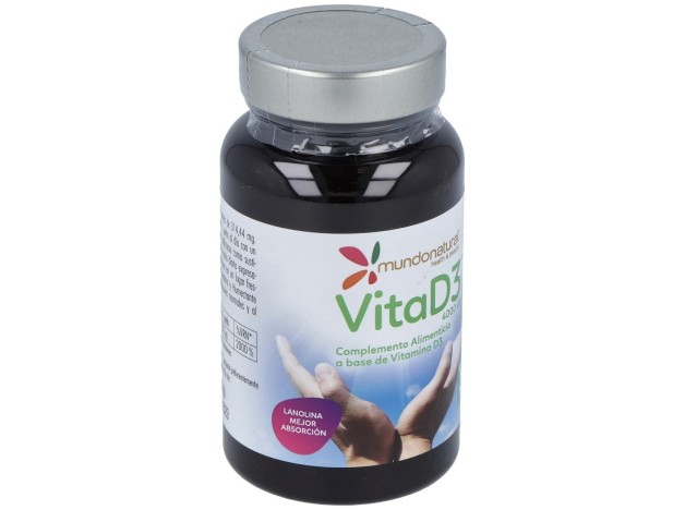 Mundo Natural Vitamina D3 4000Ui 120Perlas