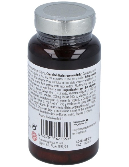 Mundo Natural Fitolip Captagrasas 60Cap