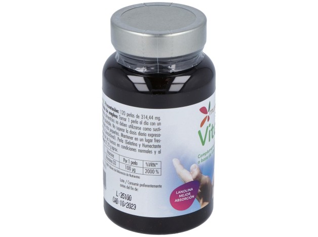 Mundo Natural Vitamina D3 4000Ui 120Perlas