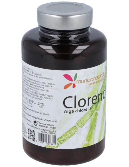 Mundo Natural Clorend 750 Mg 90 Cap