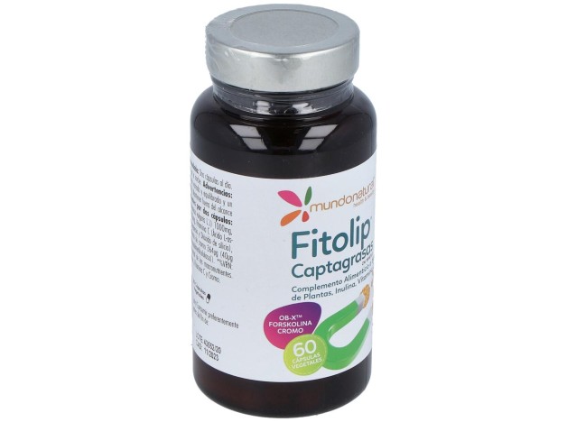 Mundo Natural Fitolip Captagrasas 60Cap
