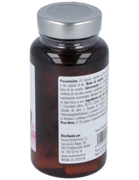 Mundo Natural Alaforce 600 Mg 60 Cap
