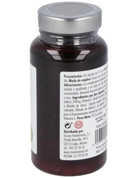 Mundo Natural Hidramas Acido Hialuronico 60 Cap