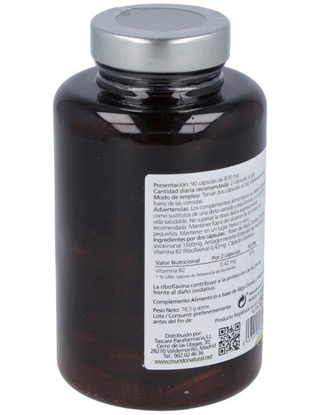 Mundo Natural Clorend 750 Mg 90 Cap